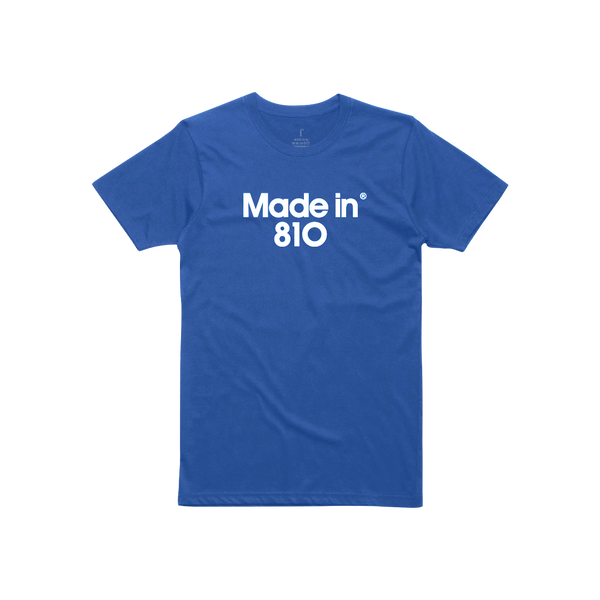 MADE IN 810 – BLUE